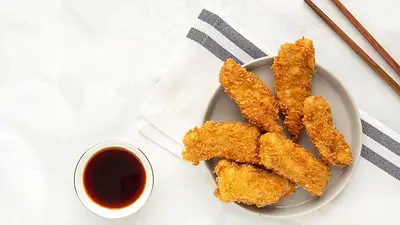 Bastones de pollo Bastones de pollo