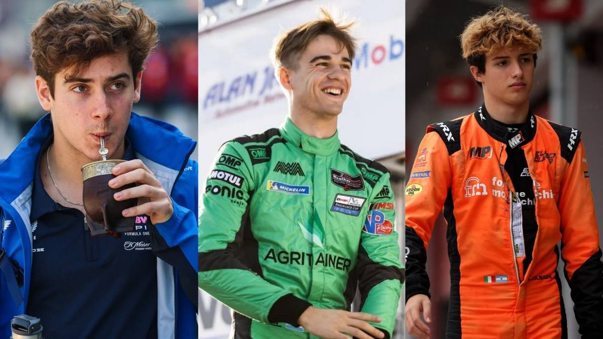 Tres argentinos en Silverstone: horarios para seguir a Colapinto, Varrone y Colnaghi